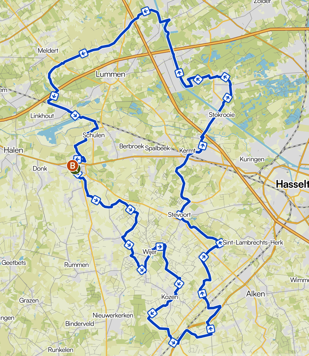 REVA rit 70 km